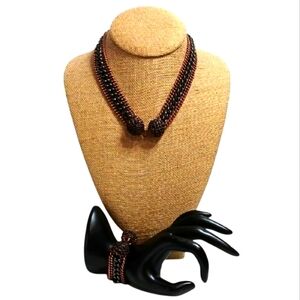 Giles & Brother Clams & Beads Necklace & Bracelet Set
